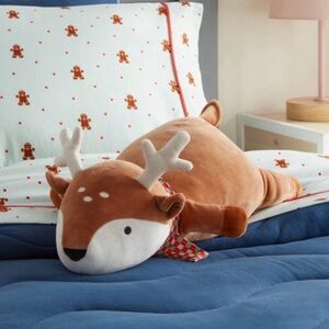 Pillowfort Holiday weighted plush reindeer NWT